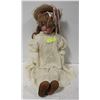 Image 1 : PORCELIN DOLL LONG DARK BLONDE HAIR - CREAM LONG