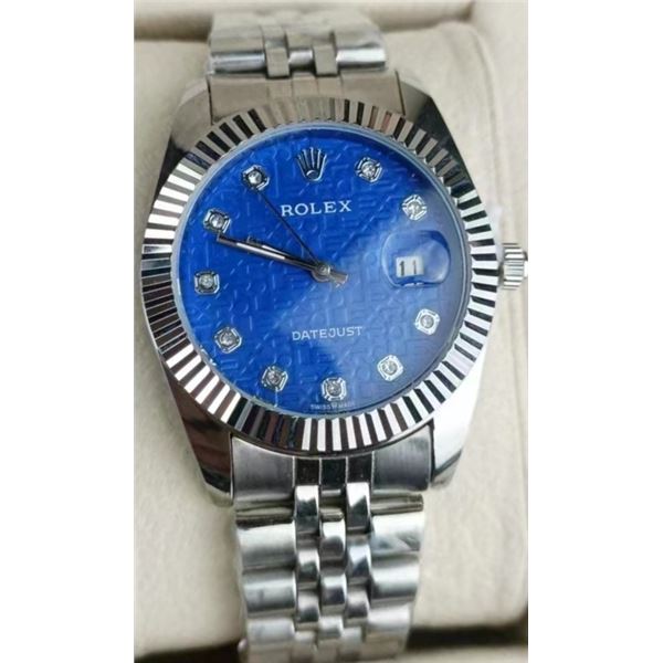 NEW REPLICA ROLEX "DATE JUST" QUARTZ WATCH