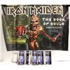 Image 1 : IRON MADEN TOUR POSTER2016 WITH 6 STICKERS