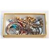 Image 1 : ESTATE JEWELRY IN BOX ALL TOGETHER-ESTATE