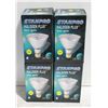 Image 1 : 4 STANPRO HALOGEN PLUS 50W BULBS-NEW IN BOX