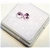 Image 1 : 11)  LOT OF 2 MATCHED 5 X 5 MM ROUND PINK SAPPHIRE