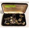 Image 1 : ESTATE JEWELRY IN BOX ALL TOGETHER-ESTATE