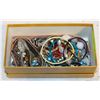 Image 1 : ESTATE JEWELRY IN BOX ALL TOGETHER-ESTATE