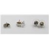 Image 1 : 3 PAIRS SOLITAIRE EARRINGS TOGETHER-ESTATE