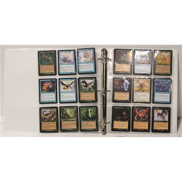 BINDER OF 100+ OLD MTG CARDS