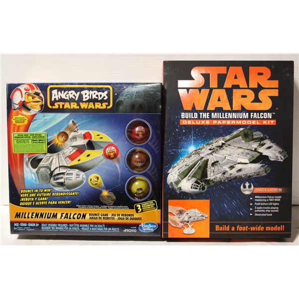 NEW STAR WARS ANGRY BIRDS GAME & MODEL KIT