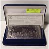 Image 1 : 999 PURE SILVER $20 SILVER LEAF COIN CERTIFICATE W