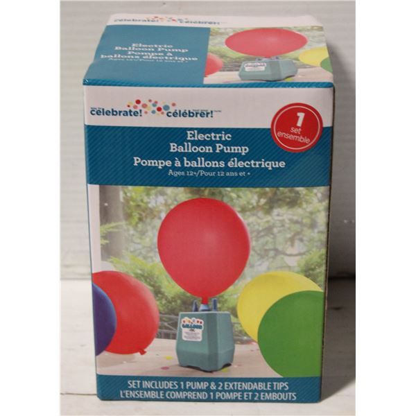 NEW ELECTRIC BALLOON PUMP SET