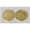 Image 1 : 2 U.S.A. PRESIDENTIAL COINS IN CASES