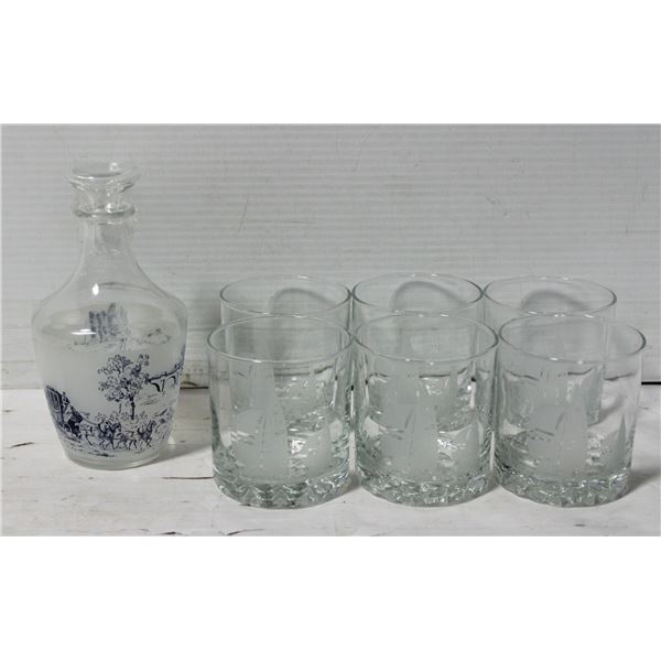 TRUE NORTH FRANC NORD NAUTICAL DESIGN BAR GLASSES