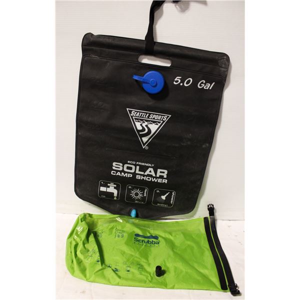 CAMP SHOWER & SCRUBBA WASH BAG
