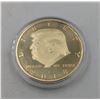 Image 2 : PRESIDENTIAL DONALD TRUMP COIN GOLD PLATED