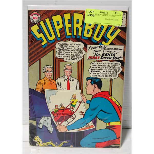 1963 SUPERBOY #108 DC COMIC BOOK