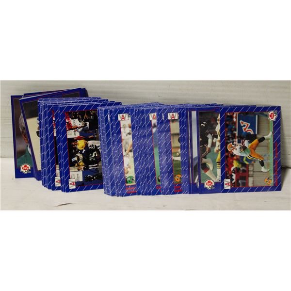 CFL CARDS EE EDMONTON ESKIMOS ELKS