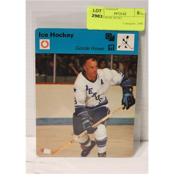 1977 GORDIE HOWE