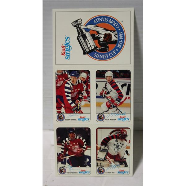 KRAFT SINGLES MESSIER YZERMAN ROY ROENICKSTANLEY C