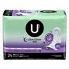 Image 1 : U BY KOTEX CLEAN & SECURE MAXI OVERNIGHT