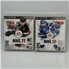 Image 1 : CERTI REFURB PS3 GAME LOT, NHL 11 AND 12