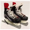 Image 1 : MENS BAUER HOCKEY SKATES SIZE 8.5 W/SKATE GARDS