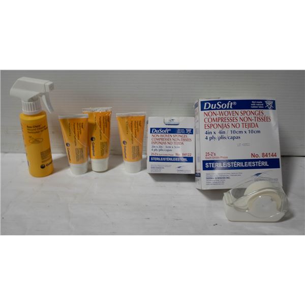 VINTAGE COLOPLAST WAND DRESSINGS BOX LOT ASSORTED