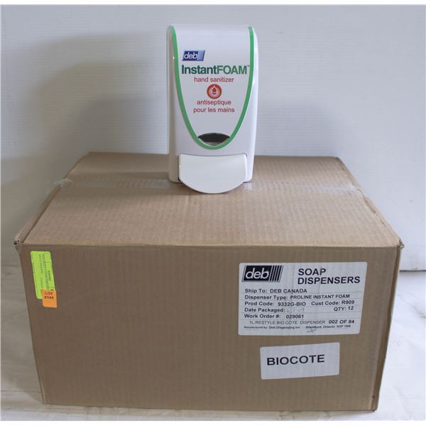 DEB GROUP 1 LITER DISPENSER WHITE PROLINE