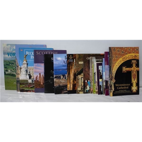 BRITISH/SCOTTISH LANDMARK BOOKS/BROCHURES