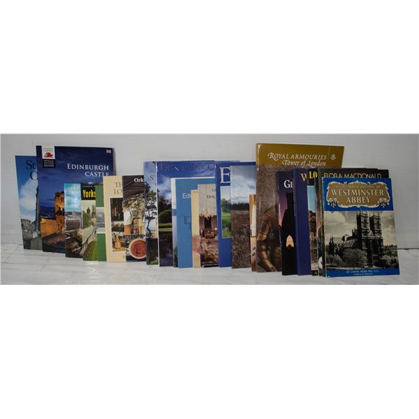 BRITISH/SCOTTISH LANDMARK BOOKS/BROCHURES