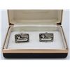 Image 1 : VINTAGE SILVER DUCK CUFFLINKS