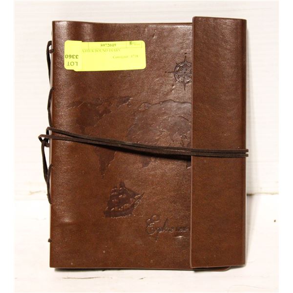 LEATHER BOUND DIARY