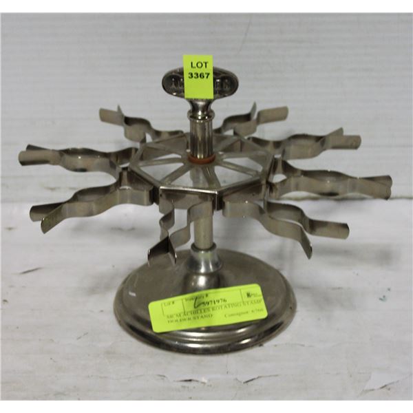 MCM ACHILLES ROTATING STAMP HOLDER STAND