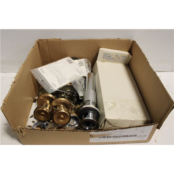 SMALL BOX CONTAINING CABINET & DOOR