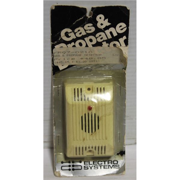 NEW GAS & PROPANE DETECTOR - 12 VOLT