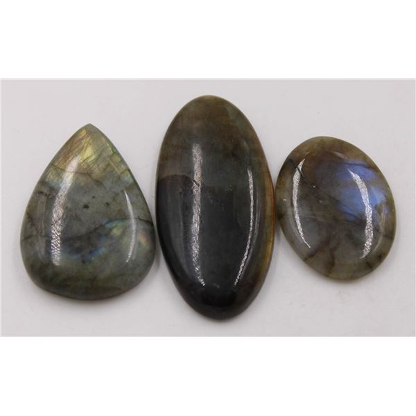 #125-NATURAL FIRE LABRADORITE GEMSTONES 117.10 CT