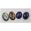 Image 1 : # 133- NATURAL LAPIZ LAZULI & LABRADORITE  116.50