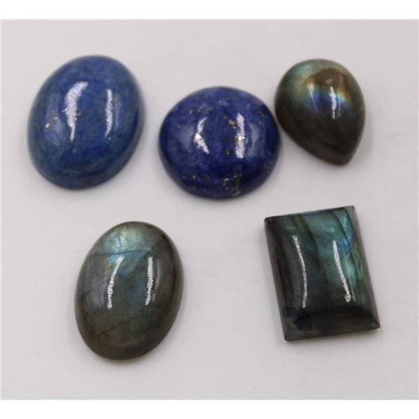 # 131- NATURAL LAPIZ LAZULI & LABRADORITE  100.65
