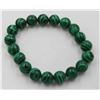 Image 1 : #143-GREEN MALACHITE GEMSTONE BRACELET