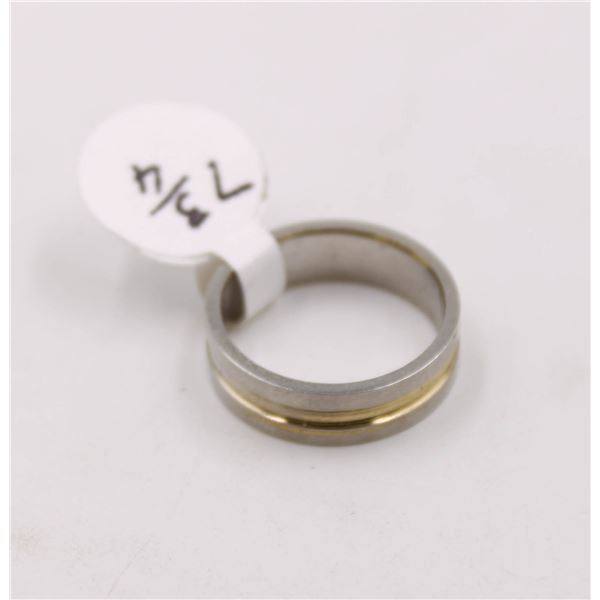 NEW STAINLESS STEEL RING SIZE 7.75