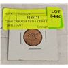 Image 1 : 1960 CANADA RED 1 CENT COIN, BRILLIANT