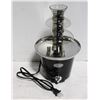 Image 1 : UNUSED CHOCOLATE FOUNTAIN W/INSTRUCTIONS