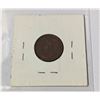Image 2 : 1924 KEY DATE CANADA SMALL 1 CENT COIN, FINE
