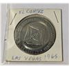 Image 1 : 1965 EL CORTEZ LAS VAGAS NEVADA $1 GAMING TOKEN