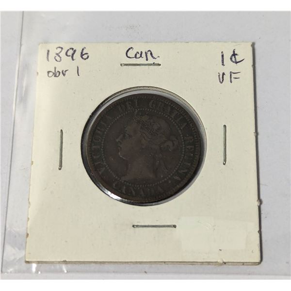 1896 CANADA LARGE 1 CENT COIN