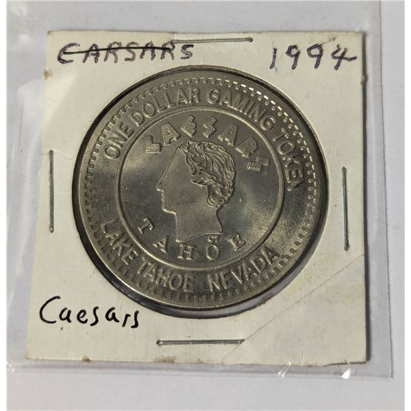 1994 CAESARS TAHOE LAKE TAHOE NEVADA $1 GAME