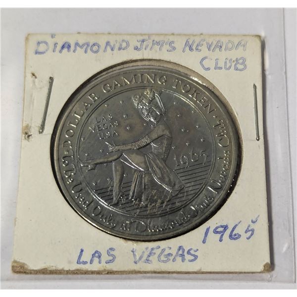 1965 DIAMOND JIMS NEVADA CLUB LAS VEGAS GAME