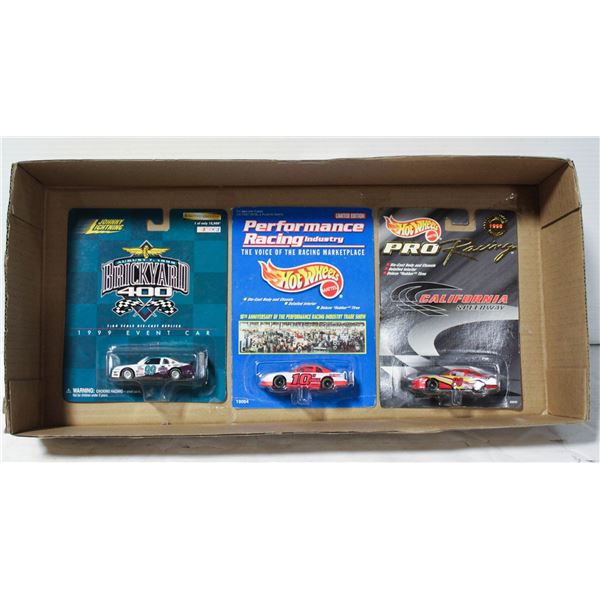 3 NEW LIMITED/ SPECIAL EDITIONÿNASCAR DIECAST