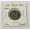 Image 1 : 1792 SILVER STADT MANNHEIM 1 DUCAT GERMAN PATTERN