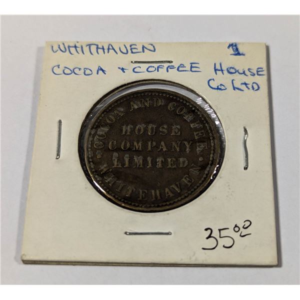 1 COCOA & COFFEE HOUSE CO LTD. WHITEHAVEN TOKEN