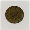 Image 1 : 1797 GB BRASS GEO III SPADE GUINEA GAMING TOKEN