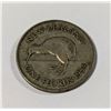 Image 1 : 1954 SILVER NEW ZEALAND ONE FLORIN COIN
